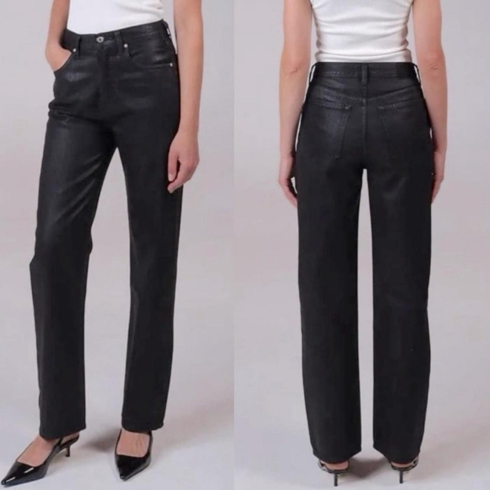 Etica Jeans Leah Ultra High Rise Straight Size 26